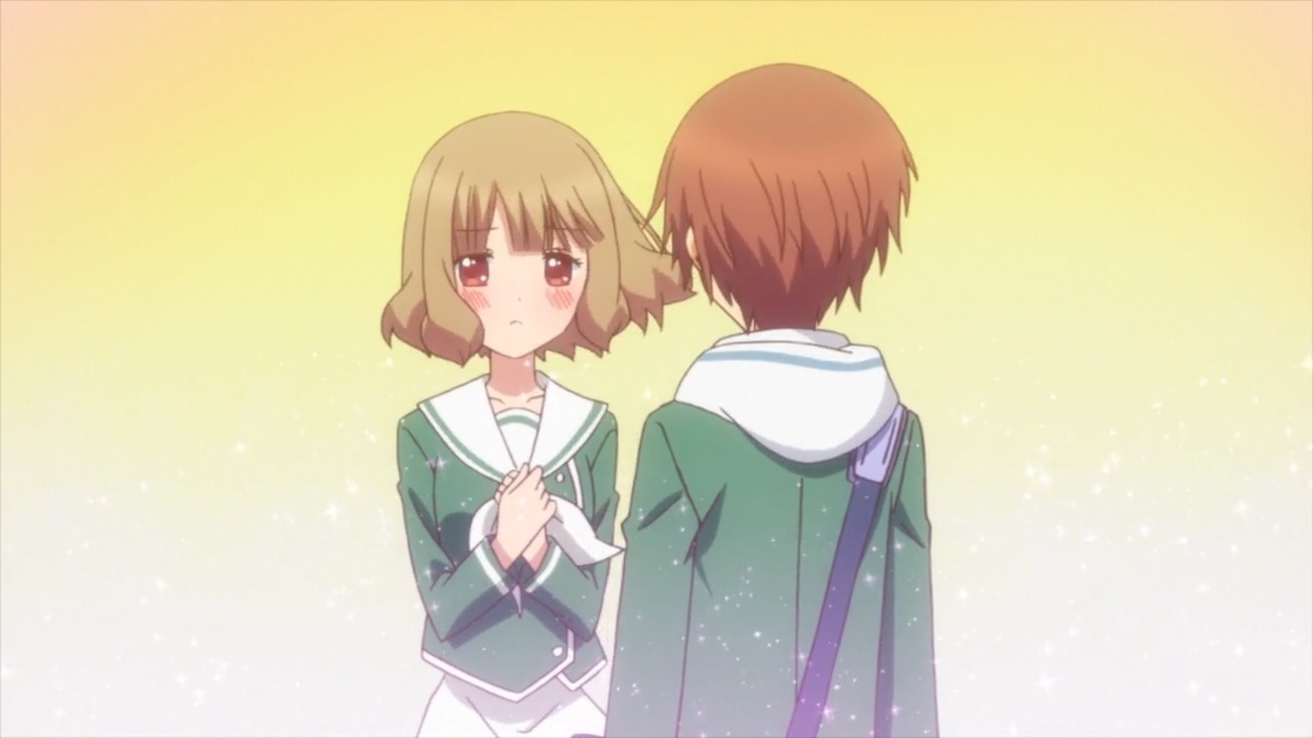 Девушка сразу же "в лоб"... -Я люблю тебя, Момочи!...