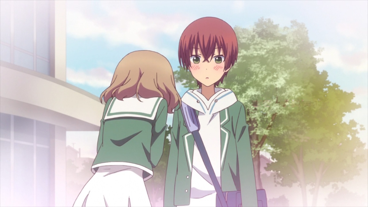 И в поклоне... -Пожалуйста! Давай встречаться!... ...МомоцкИ был потрясён таким прямым признанием. Девушка не поднимала головы, стараясь скрыть своё красное от волнения лицо.