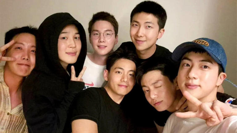 Фото BTS во время службы в армии