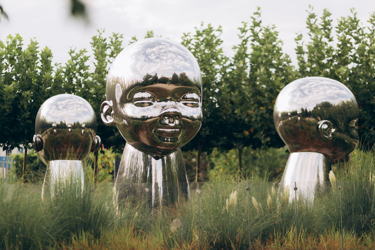 Арт-объект Внутренний ребенок в парке