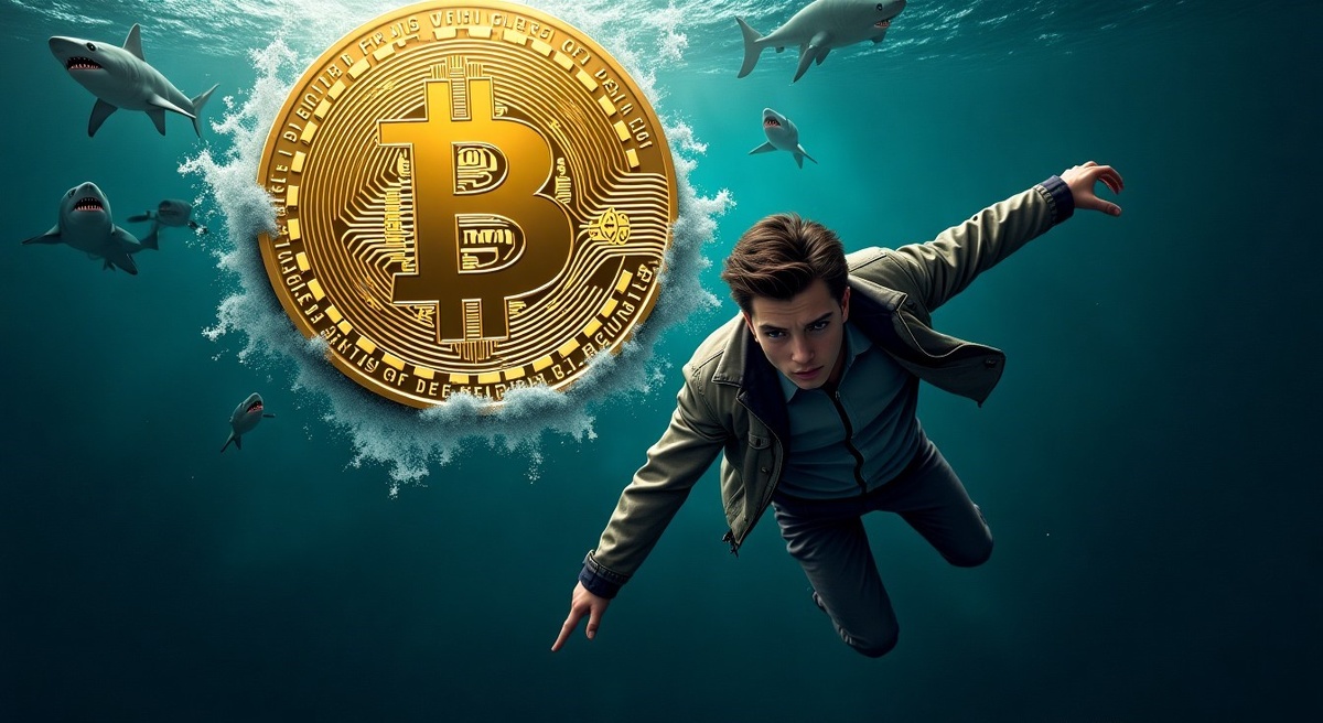 Биткоин тонет - как и 80% инвесторов, которые не следуют правилам управления рисками.