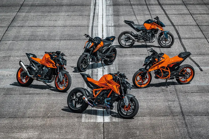 KTM moto