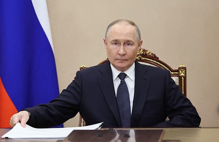    Владимир Путин. Sputnik/Alexander Kazakov/REUTERS