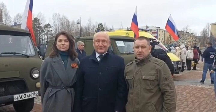    Из Белоярского в зону СВО отправили очередную партию автотехники