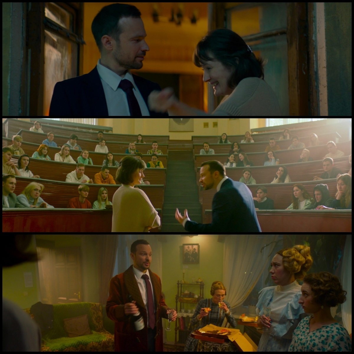 Кадры из фильма "Культурная комедия"