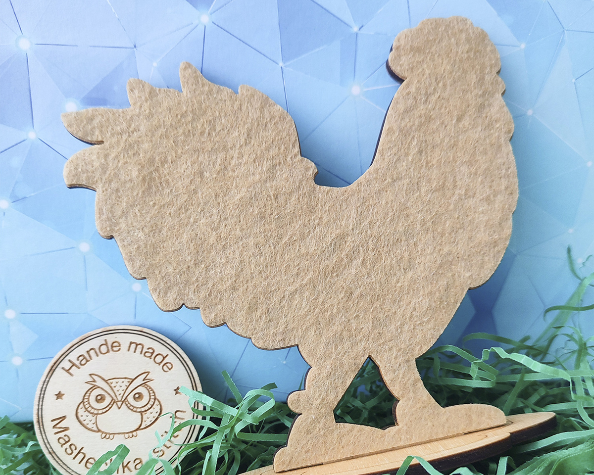 котовый Петька. Фетр для оборота входит в комплект