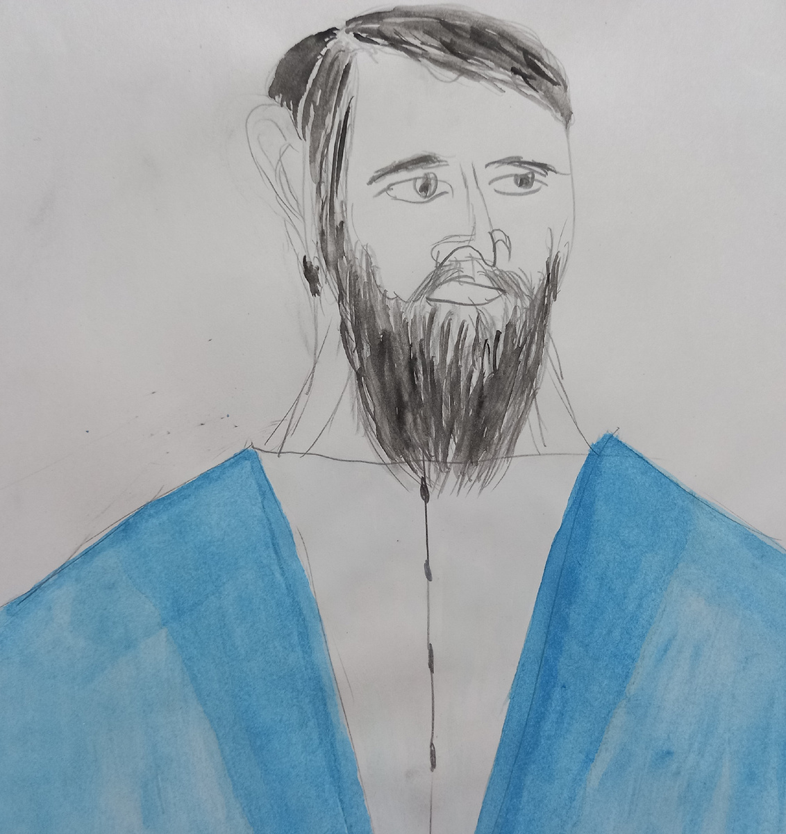 Тот самый "портрет". Фото автора.