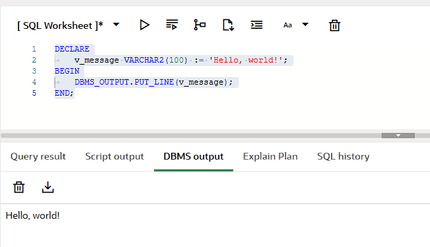 Результат выполнения скрипта