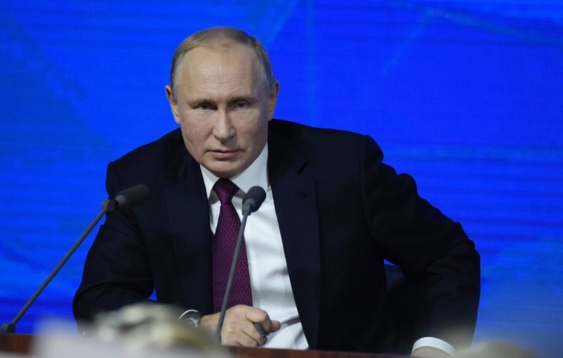    Владимир Путин. Фото: Дарья Ильина © REX