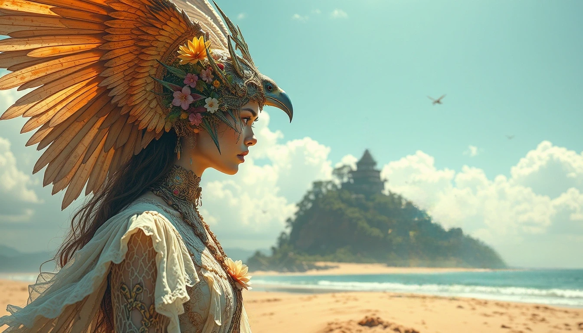 Оказалось, что остров охраняют опасные создания.