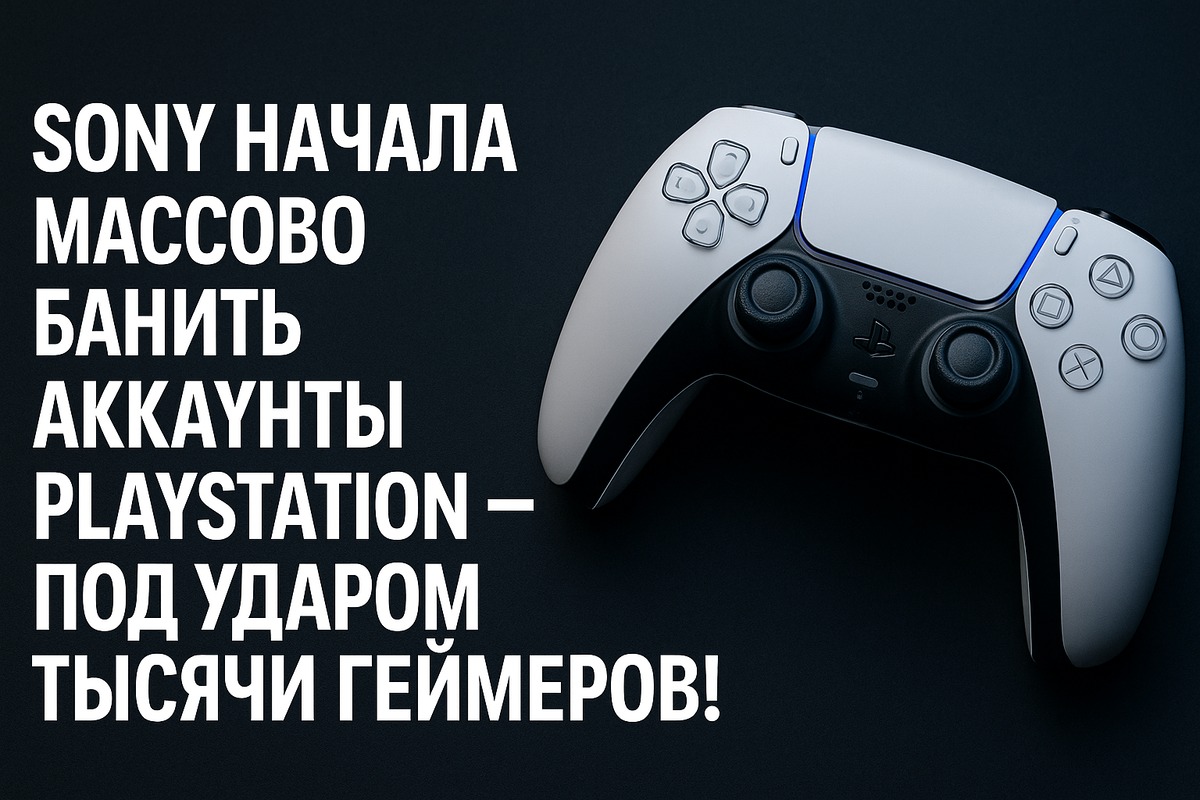 Sony начала массово банить аккаунты PlayStation