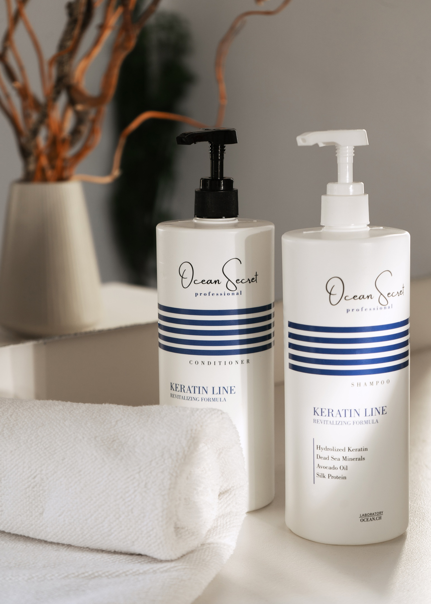 Keratin Line кондиционер+шампунь💙