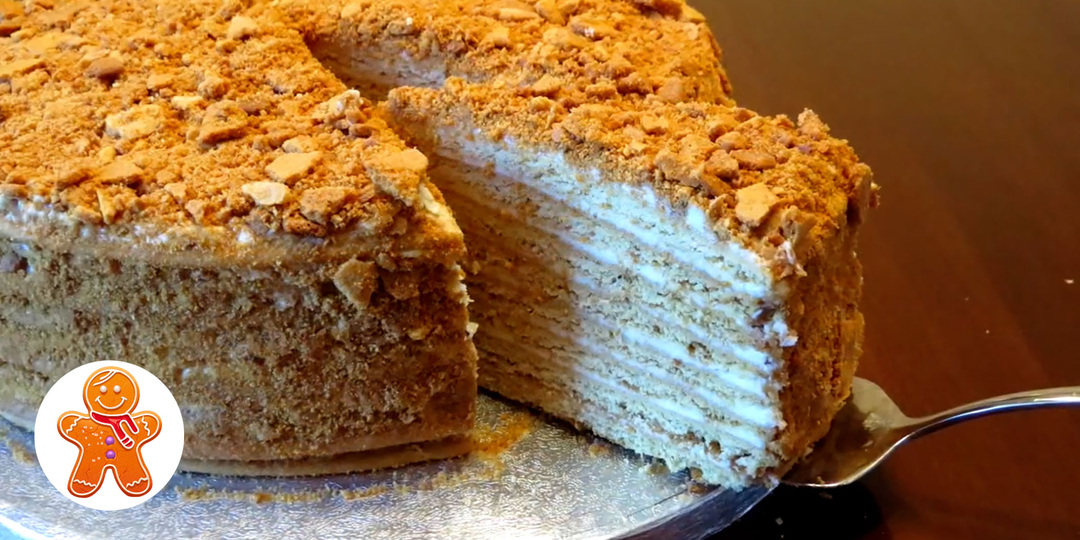 Медовый торт "Рыжик"