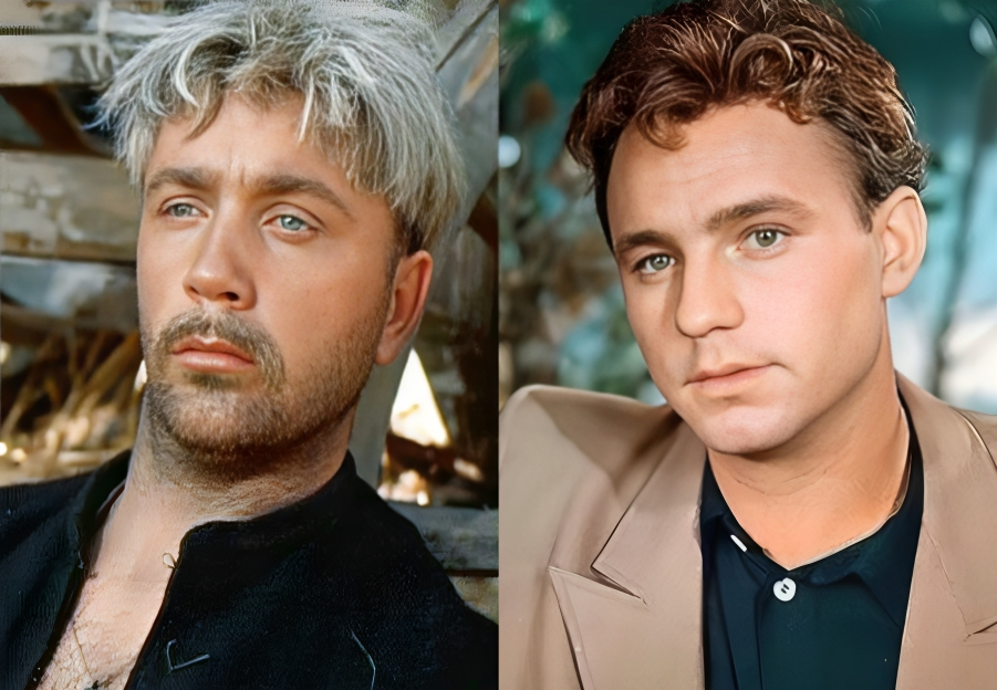 на фото Леонид Куравлев (слева) и Николай Рыбников (справа)