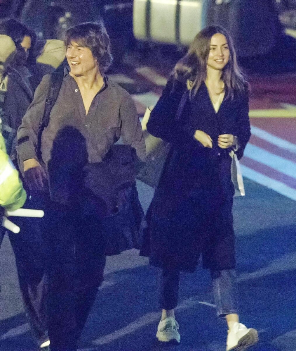 Tom Cruise and Ana de Armas.
BACKGRID