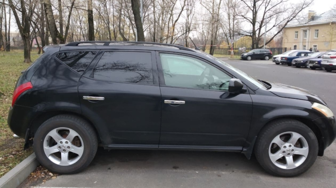 Мой Nissan Murano Z50 2004 года, американец