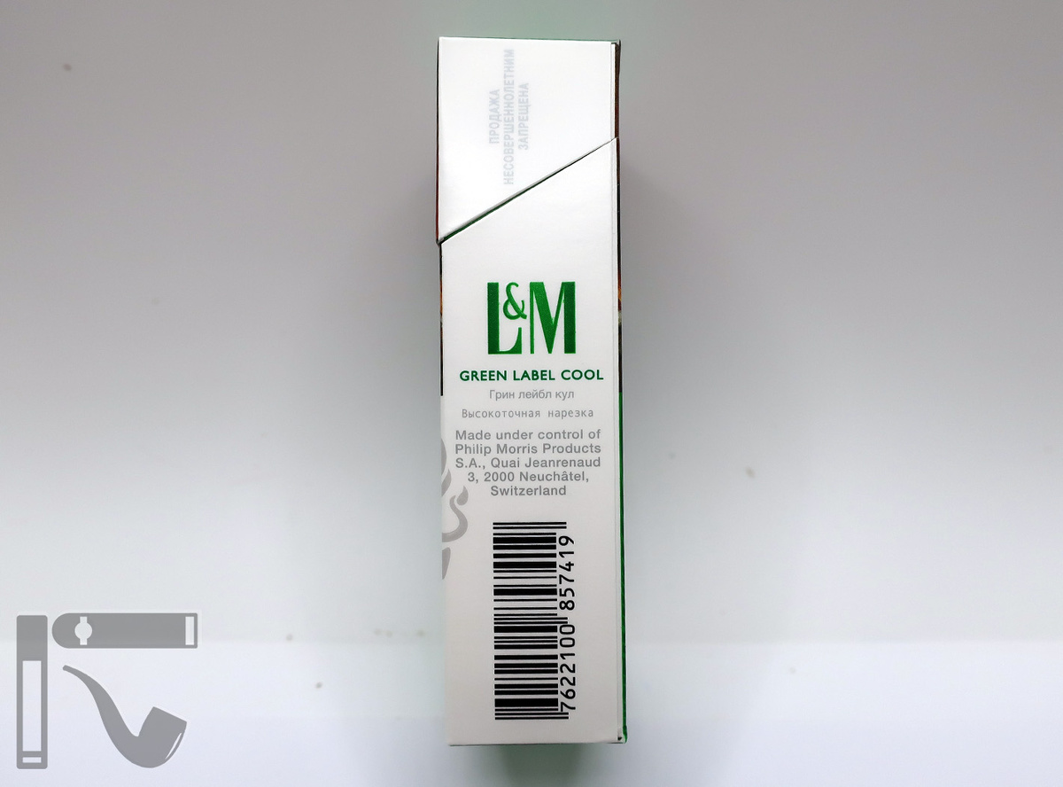Сигареты L&M Menthol. Фото: © канал "Уголок Курильщика"