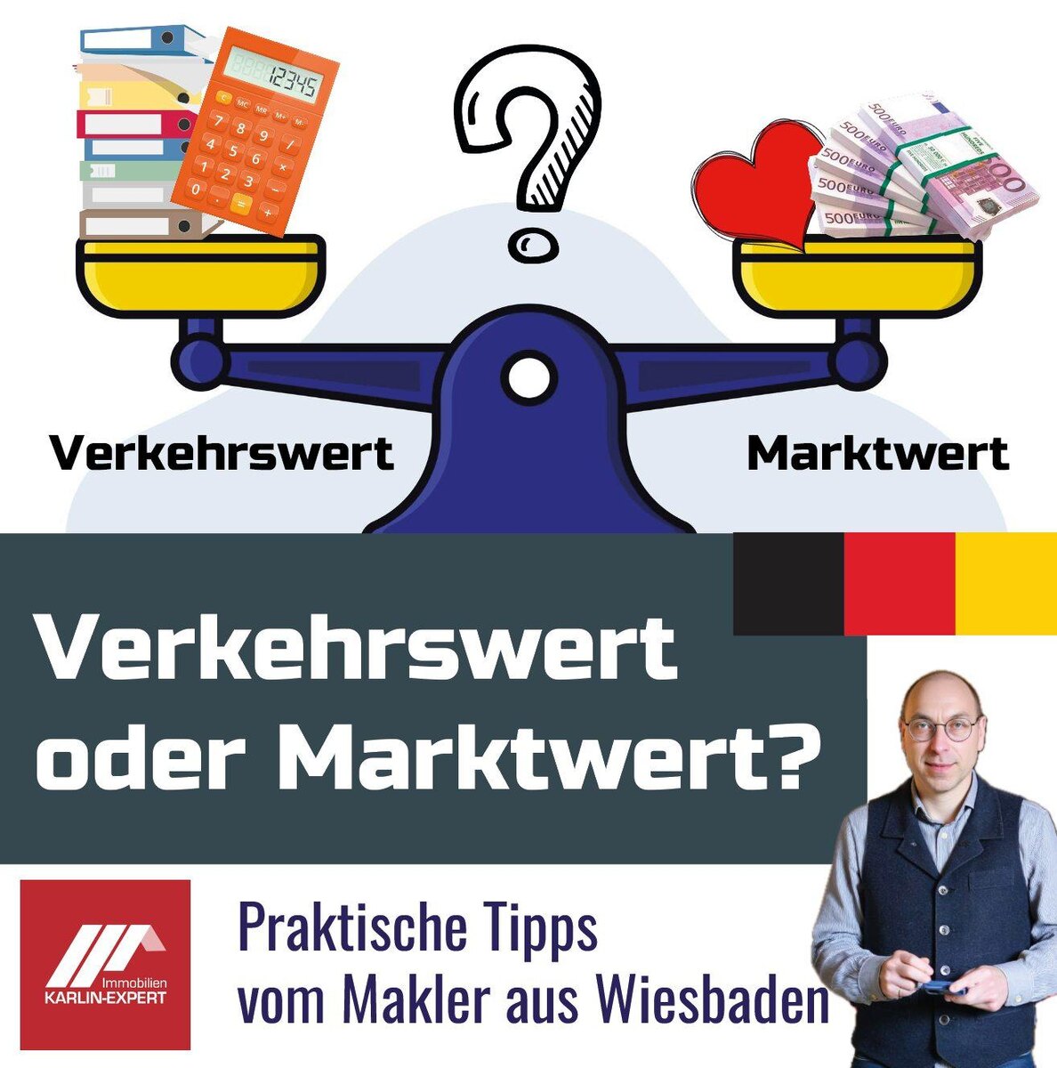 Сколько стоит ваша недвижимосить на самом деле? примеры из Висбадена от эксперта на рынке недвижимости в Германии. 