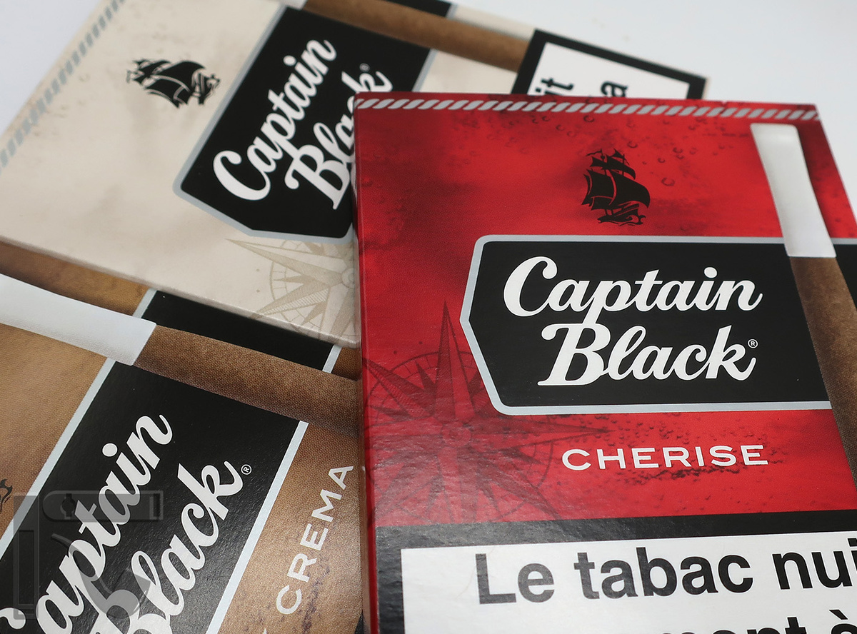 Сигариллы Captain Black. Фото: © канал "Уголок Курильщика"