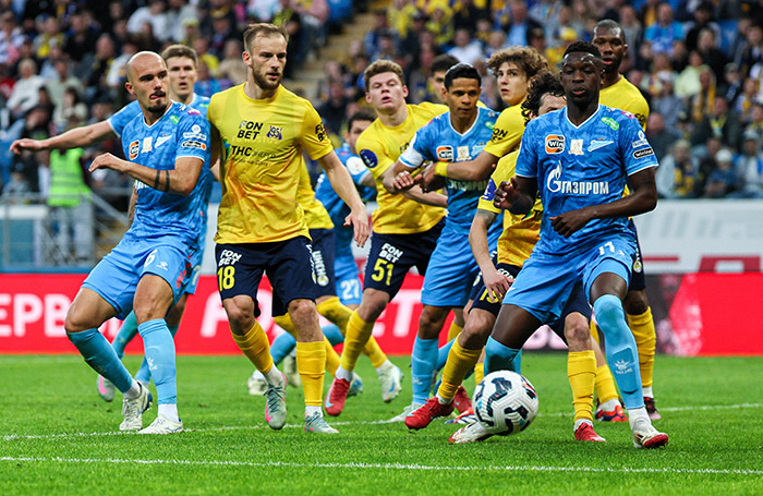    «Ростов» — «Зенит».Эрик Романенко/ТАСС