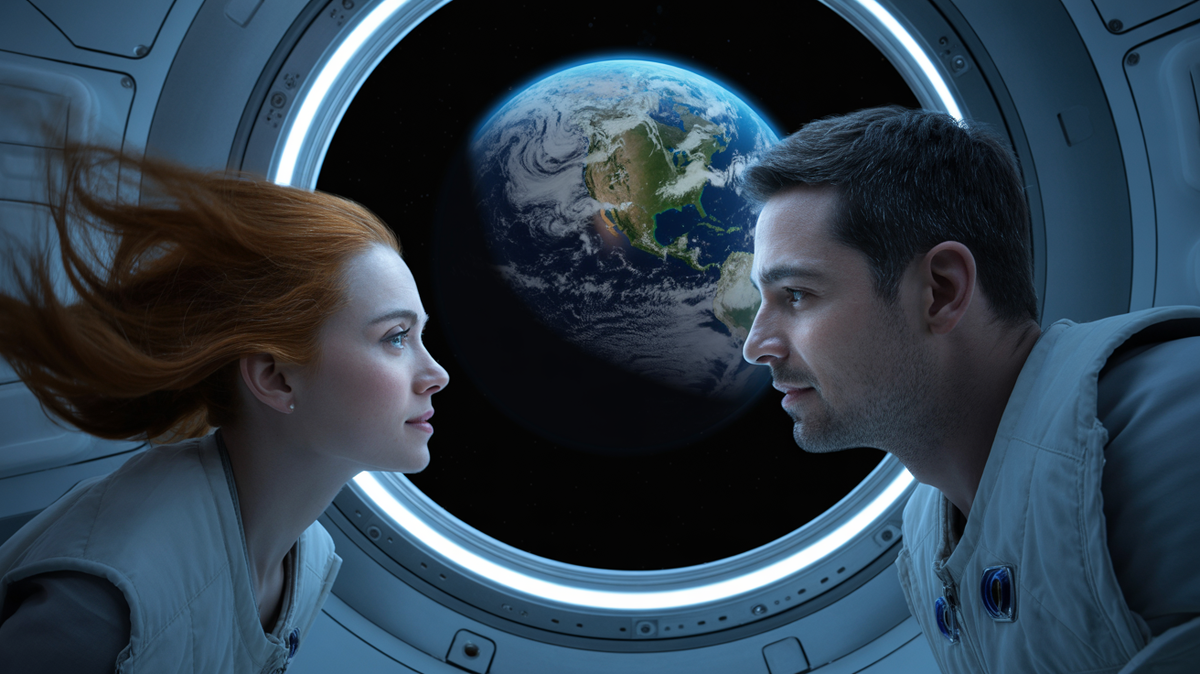 Изображение автора. Орбитальная станция