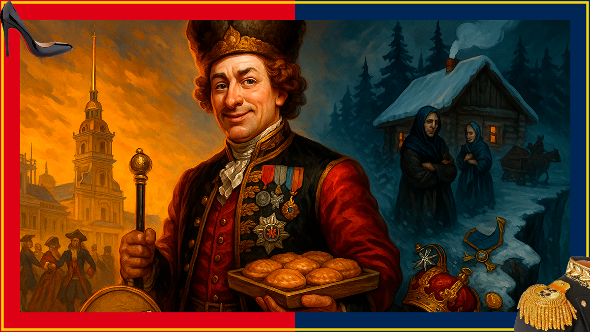 Меншиков, вольное изображение от автора