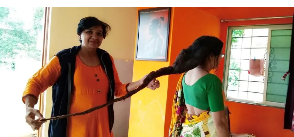 Вот это вот - джата, ее уже никогда не расчесать