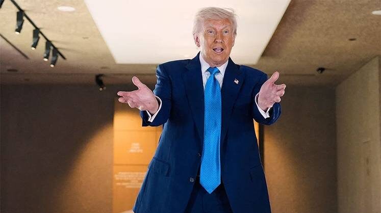    AP PHOTO/ALEX BRANDON Трампу отказали в триллионе, пришлось согласиться на 600 миллиардов