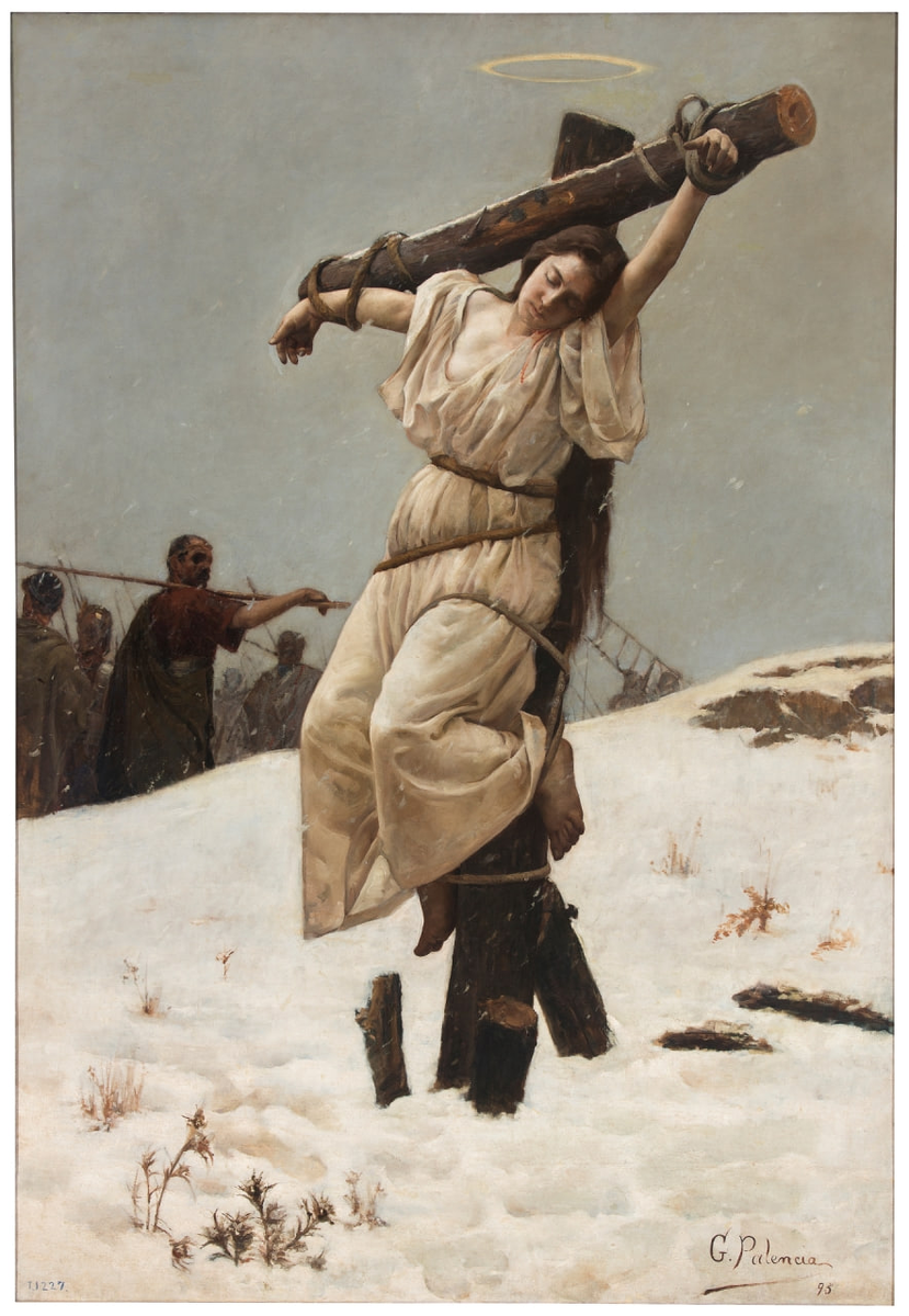 Габриэль Паленсия – «Мученичество святой Евлалии», 1895