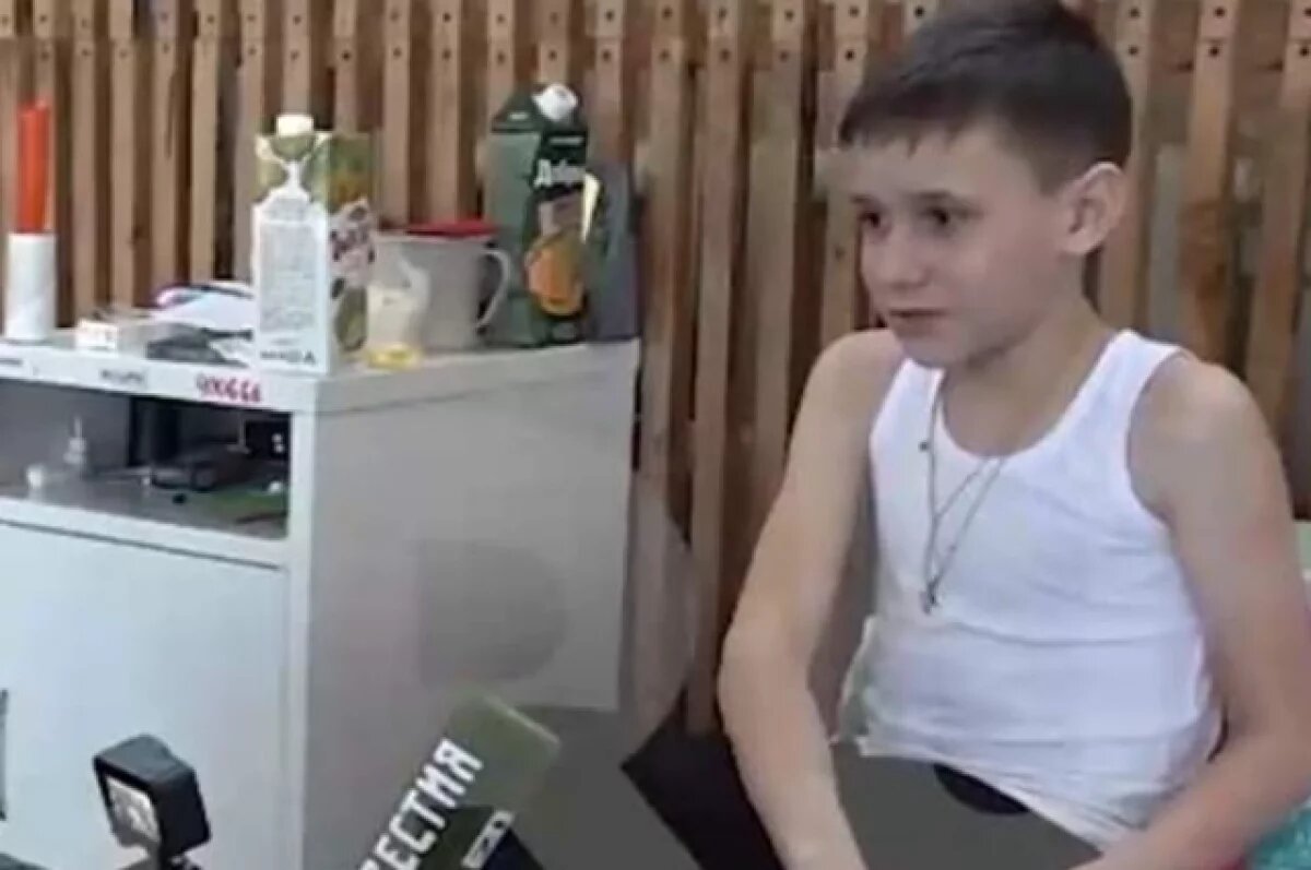    Десятилетий мальчик из Казачьей Локни рассказал, как отобрал патроны у ВСУ