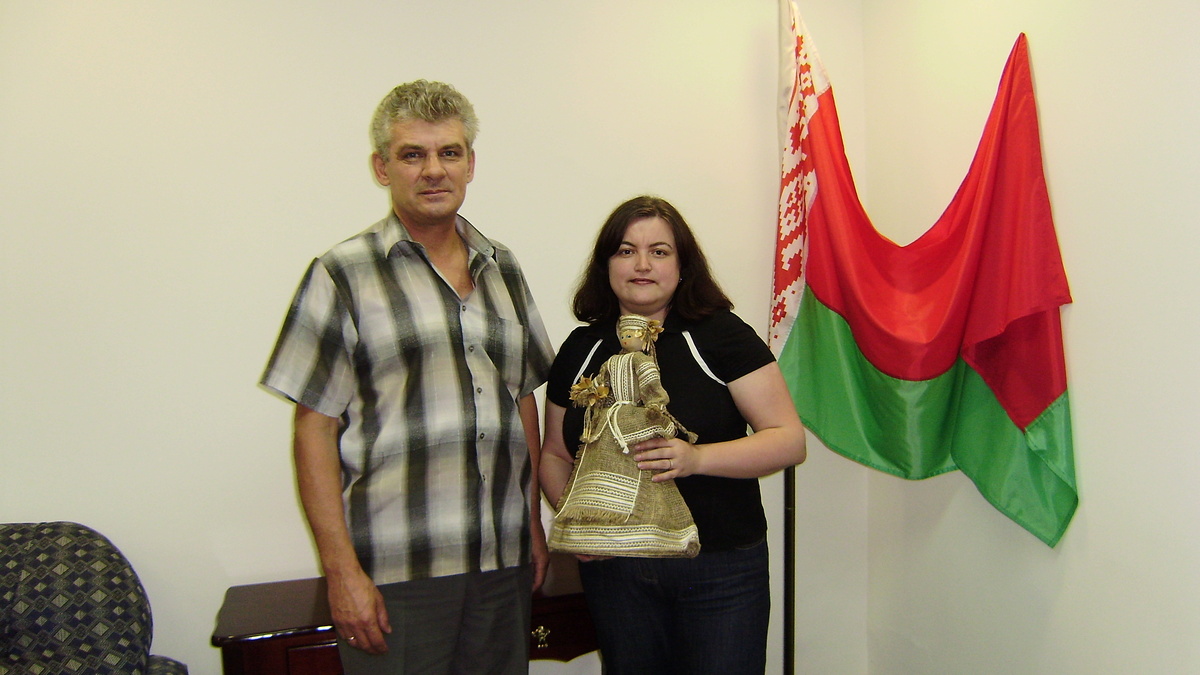 С Сергеем Гуревским в консульстве Беларуси в Рио-де-Жанейро