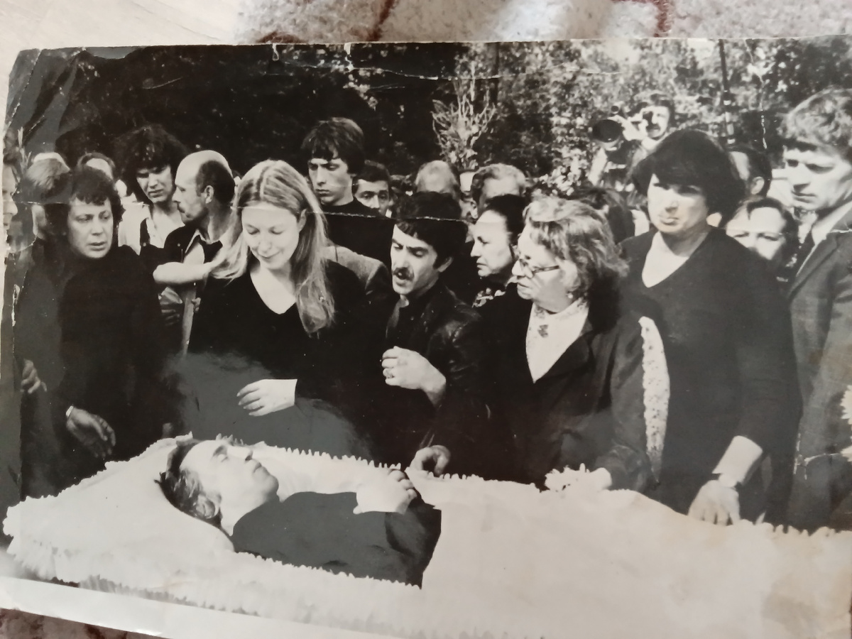 Похороны В.Высотского.