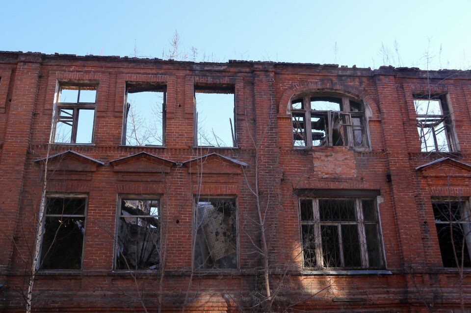    Дом купца Поскотинова в Барнауле. Март 2025 года. Источник: Виталий Барабаш