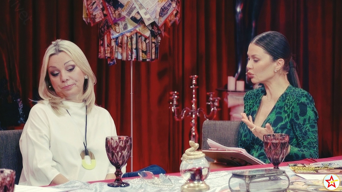 Ирина Салтыкова на шоу у Виктории Бони