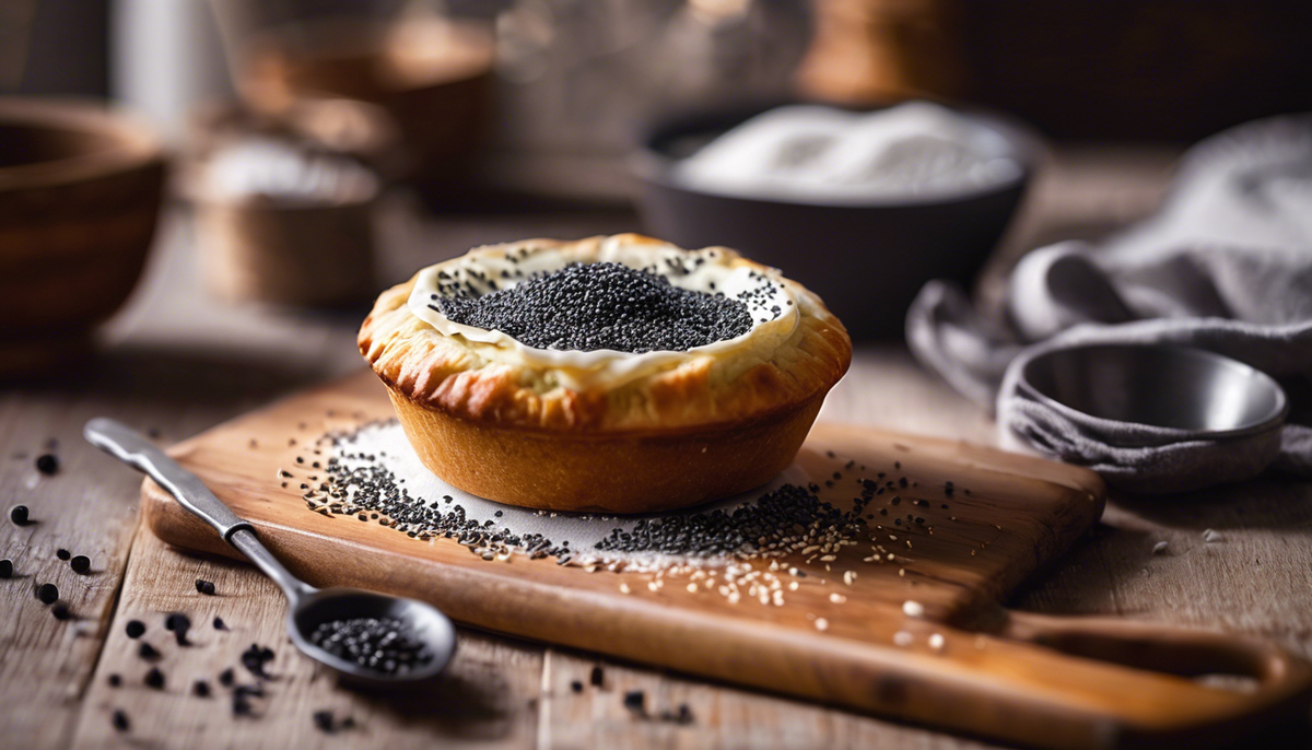 Быстрый рулет с маком 