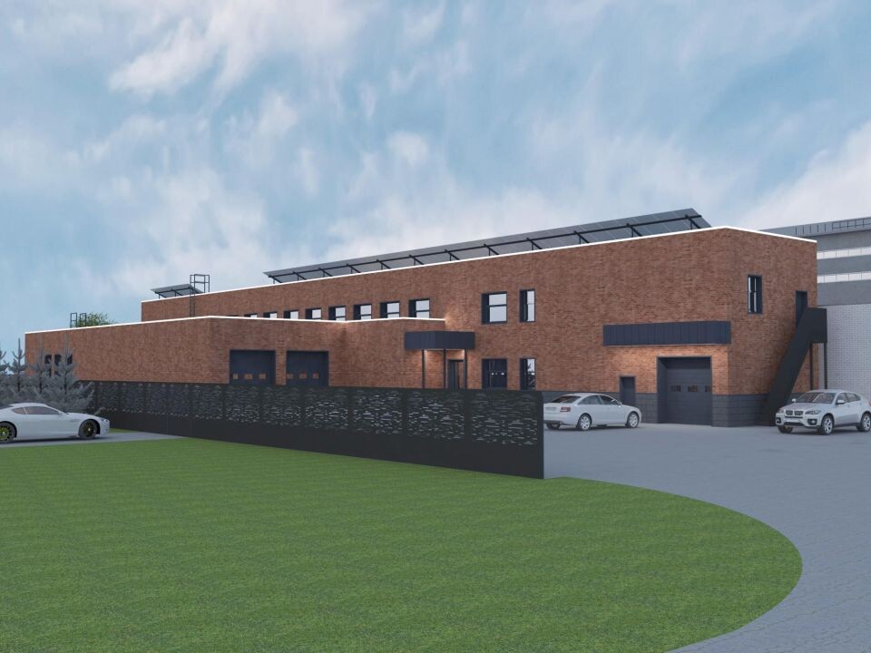    Визуализация проекта реконструкции здания на пр. Комсомольском, 106б. Источник: "СНК", мастерская Владимира Золотова