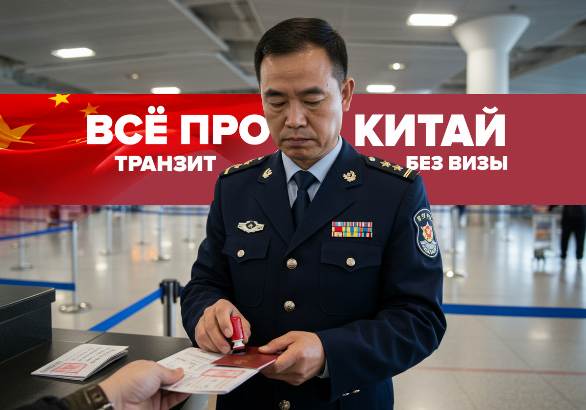 Китай без визы транзит