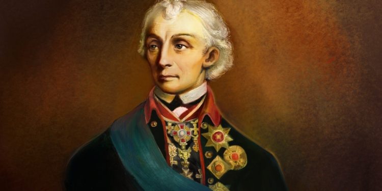    портрет Суворова