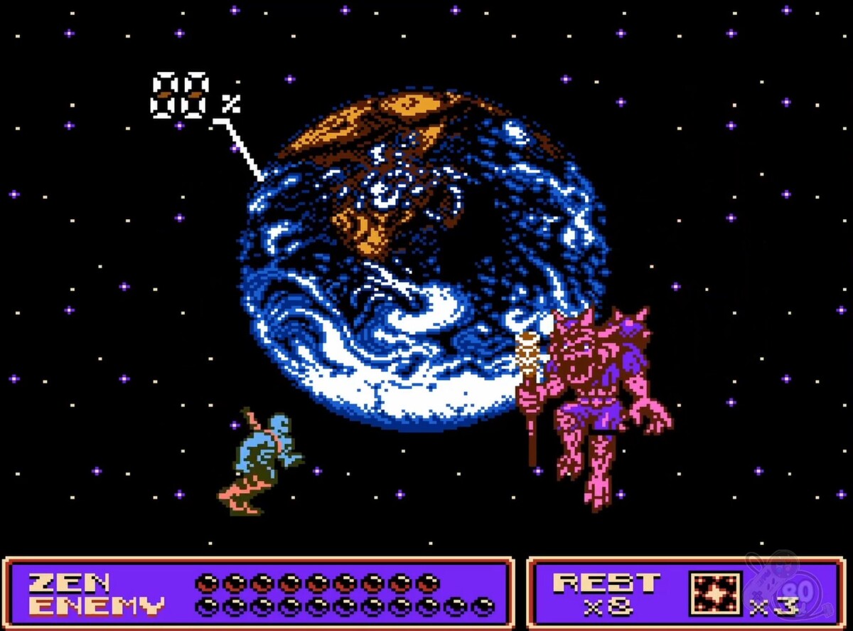 Zen Intergalactic Ninja Денди финальная битва