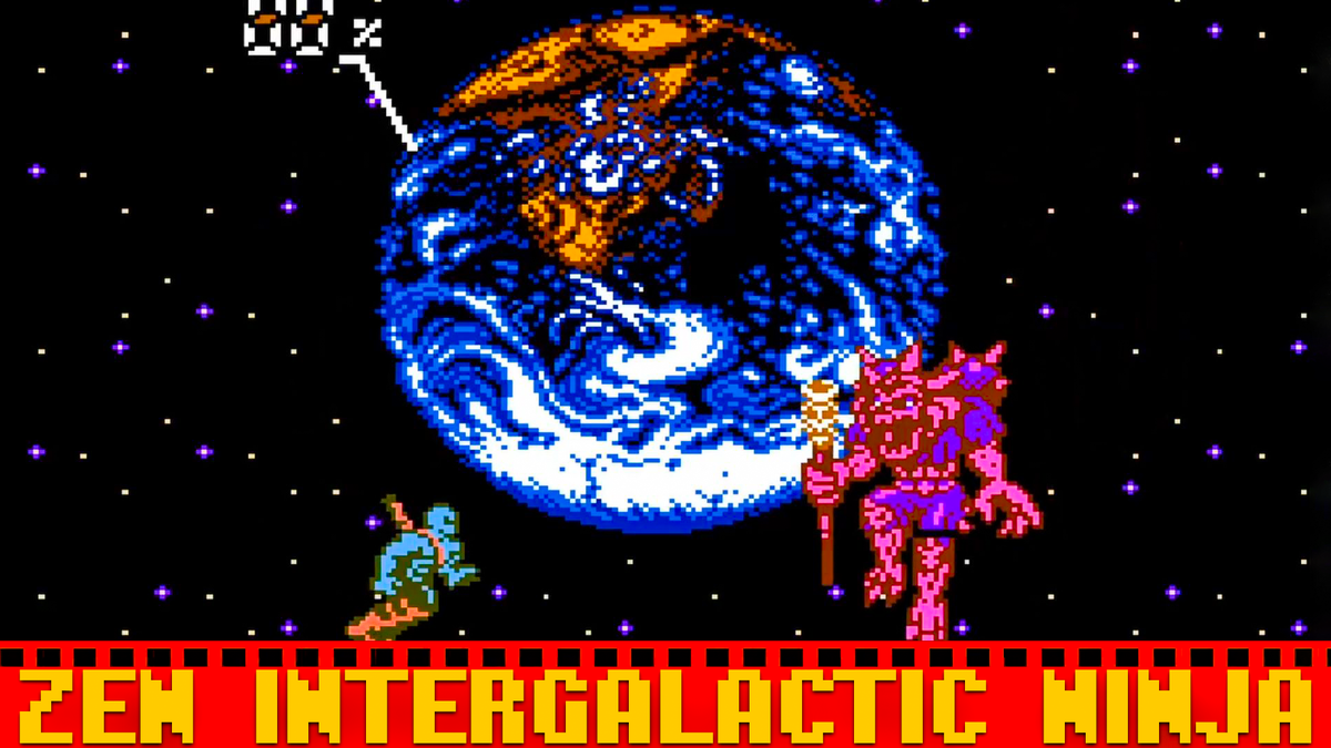 Легендарный Zen Intergalactic Ninja на Денди