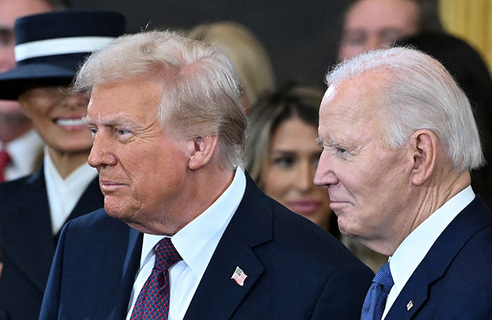    Дональд Трамп и Джо Байден.SAUL LOEB/REUTERS