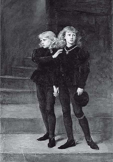 Джон Эверетт Милле. Принцы в Тауэре. 1878. Коллекция колледжа Роял-Холлоуэй, Лондонский университет