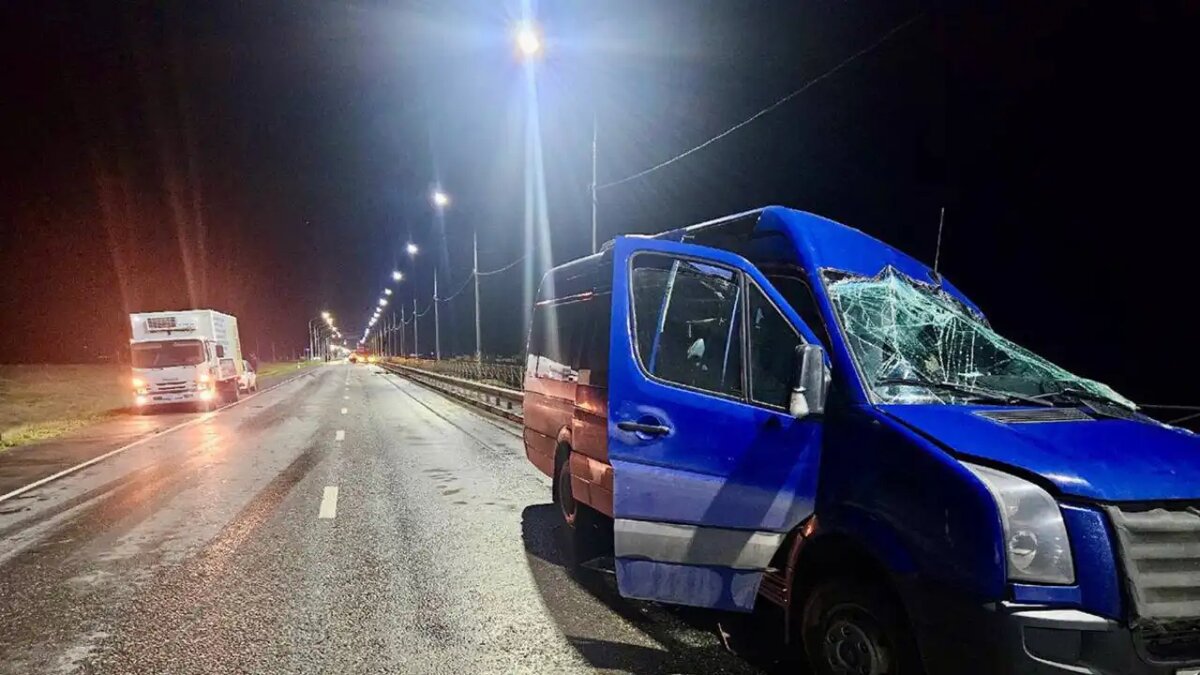    Кадр с места ДТП