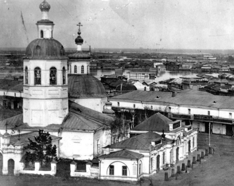 Троицкий храм в Кургане. Фото: паблик «Старый Курган» ВК