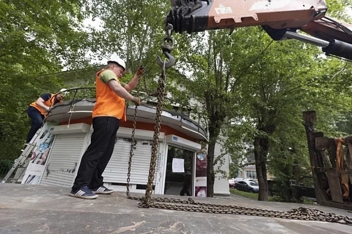    Еще две сотни киосков демонтируют в Екатеринбурге