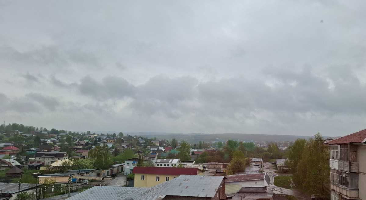 Небо в тучах, без просветов