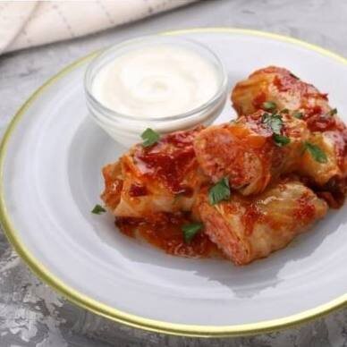 Рыбные голубцы 