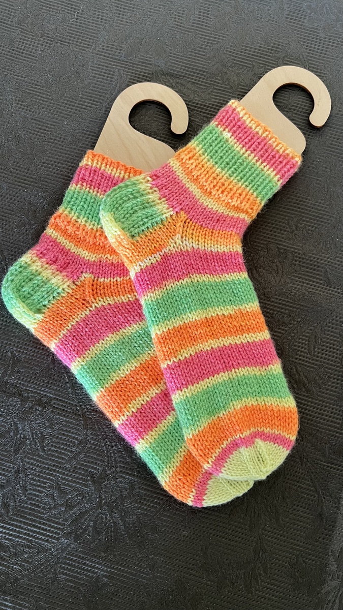 Вот такие мои яркие полосочки получились!