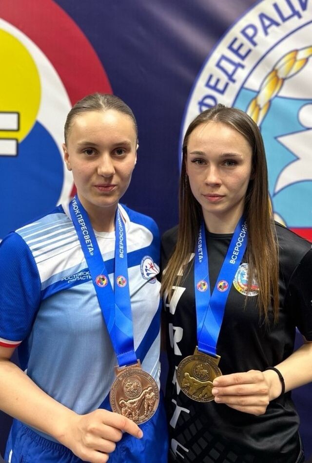 Софья Райхель (слева) и Александра Кондратенко. admin  📷
