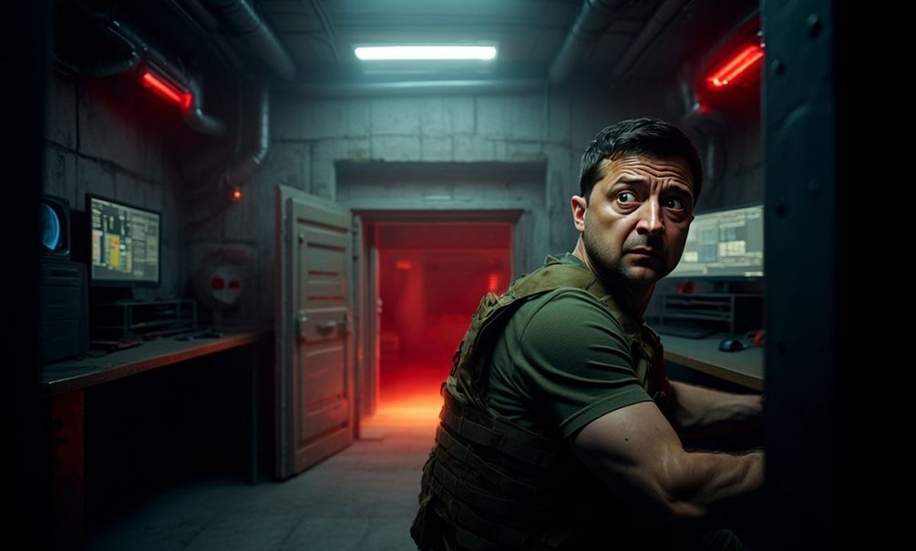   Бункер Зеленского. Иллюстрация: "Блокнот"